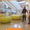 High Gloss Finish Shopping Mall Leisure Waiting Chair