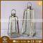 Garden Stainless Steel metal Candle Lantern