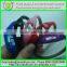  trade assurance mixing colors silicone printed logo watch