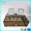 Hotel Amenity Frosted Acrylic Trays for Bathrooms