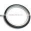 Silent Black Coated Curtain Metal Rod Ring Fixed Eyelet Inside Diameter 35mm - 4 Colors