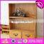 2017 New products natural wooden desktop shelf organizer W08C174