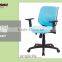 New high quality fabric office chair with castors, ergonomic swivel computer chair
