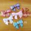 Novel magnetic blinking sequin hair bow for girl decoration
