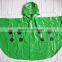 kids rain poncho/children rain poncho