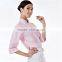 Kitchen Chef Cookware Restaurant Pink Color Long Sleeve Ladies Chef Coat