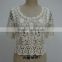 crochet garment manufacturer ladies summer lace top