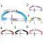 multicolor handmade pu leather bracelets high end crystal magnet clasp pu bracelets for her gifts 2016