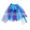 Party Kids Baby Girl Dress Mermaid Tops Bodysuit+Tulle Tutu Skirts Outfits Set