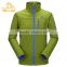 new fashion popular waterproof adult men wear embroidered softshell jackets black with fleece lining