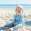 S17523A 2017 New Spring and Autumn baby newborn star print soft cotton jumpsuit