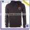 Cutom Button Neck Polyester,cotton Print Mens Pullover Hoodie