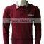 Men's Contrast Polo Shirt With Long Sleeve for Spring And Autumn
