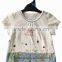 Print Baby Girls Summer Suits Kids Casual Fashion Short Sleeve Pullover Suits
