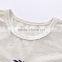Wholesale quality cotton boy clothes set with pattern kids two pieces set
