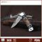 Amboya wood handle Damascus knife Pocket knife