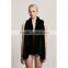 SJ320-01 China Fur Garment Factory Knitted Cropped Rabbit Fur Vests for Teens