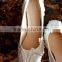 Competitive prices women silver wedding dress shoes latest high heels WS044