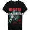 Gun softtextile cotton t-shirt,softtextile hip hop t-shirt