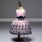 summer newest little girls party wear sleeveless bowknot girls party dresses