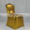 Beautiful Gloosy Spandex Customized Luxury Round Back Chair Cover