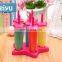 good quality plum blossom shaped plastic Ice cream cup mould