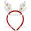 Christmas Reindeer Headband Head Bopper plastic headband