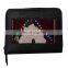Indian Embroidered Banjara Leather Clutch