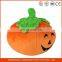 Smile face Halloween plush stuffed pumpkin toy for baby holiday gifts