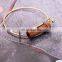 Wholesale natural agate chip stone Crystal act the role six Anglecylindrical simple fashion adjust bracelet