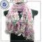 fashion lady spring summer silk scarf, polyster scarf