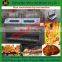 Most advanced and easy operate charcoal mutton griller pig mutton roasting machine for sale