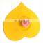 Creative food grade silicone sealed cup lid with dustproof function