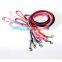 PU Pet Collar Buckle Comfortable Leash Training Dog Rope Round Rope Pet Neck Chain Pet Supplies