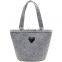 Hot selling colorful tote felt bags handbags women women's handbag