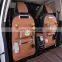 100%felt + leather car seat back organizer
