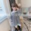 Children's clothing ins girls autumn 2020 children's lace plaid skirt children's dress