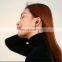 Efficient Time Lasting 20meter Transmission Long Distance White Non-drop Sports Bluetooth Headset V5.0
