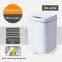Smart trash can X5/7 white/dark gray ABS+PP, 16L, three control mode USB Charger LED light