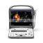 Multi language option 15 inch LCD anti-glare screen color doppler ultrasound system echocardiography machine