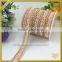 Pink resin stone strips trimming metal rhinestone chain craft for dress FHRS-006