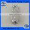 Stainless steel rope swivel wire rope pulley block with single or double wheel