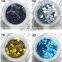 Glitter Sequins round dot glitter powder for DIY nail decoration