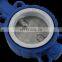Bundor 6 Inch Butterfly Valve PTFE lined Wafer Butterfly Valve