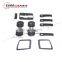 2019 G class w464 G500 G63 carbon finber decoration parts for w464 g63 g500 carbon molding trims  mirror cover lights base set