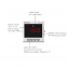 PA194I-9K1 AC single phase programmable rs485 digital panel current meter