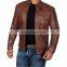 Men's Leather Jacket For Biker Distressed Genuine Lambskin Top Quality Material - Wholesale Price