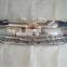 For Toyota 2012 Hilux Vigo Front Bumper Upper ABS Chrome Grille Grilles Car Mesh Girds Front Grill