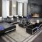 Italian modern furniture U shape sofa set minimalist living room sectional couch sofa