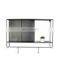 K&B wholesale modern cube metal flower pot rack container holder wall  mounted storage shelf